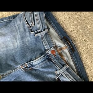 Classic J Brand, skinny jeans, high waist, size 30, medium blue wash